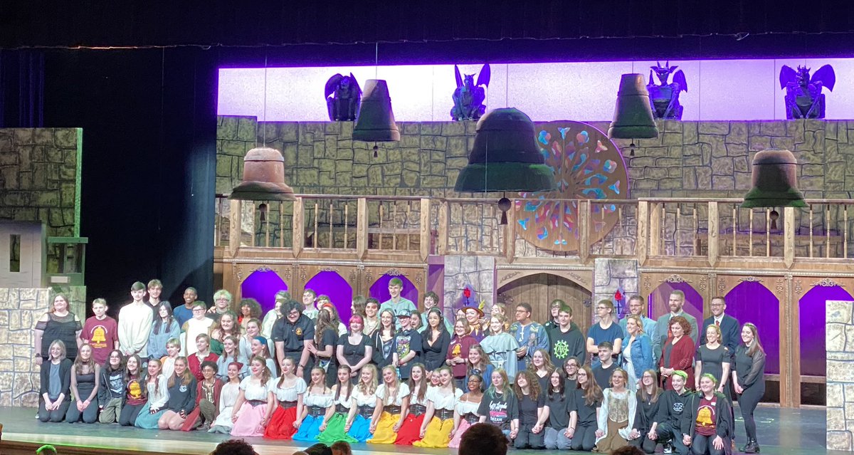 Simply amazing!  Congrats to the cast &amp; crew of The Hunchback of Notre Dame for a fabulous performance!  It was so nice to see you all tonight!
