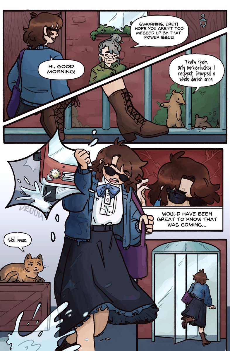 CorvidaeArts's tweet photo. Hello hello! heres the piece that I had a hand in for the dsmp superhero zine!
the other collaborators were @gyniizilla and @antimony_medusa and our editor Eeveecat1248 on tumblr
(1/2) https://t.co/bDDb1kc8Or