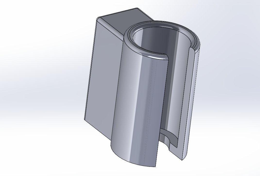 RachelGHumann's tweet photo. Sharing this Thingiverse syringe holder in case anyone knows someone with a feeding tube that could make use of it! My boyfriend designed and 3D printed this for his late dad. #3dprinting #oralcancer @IRWINtools https://t.co/Q1I1BqiSo2 https://t.co/wqq7G299WT