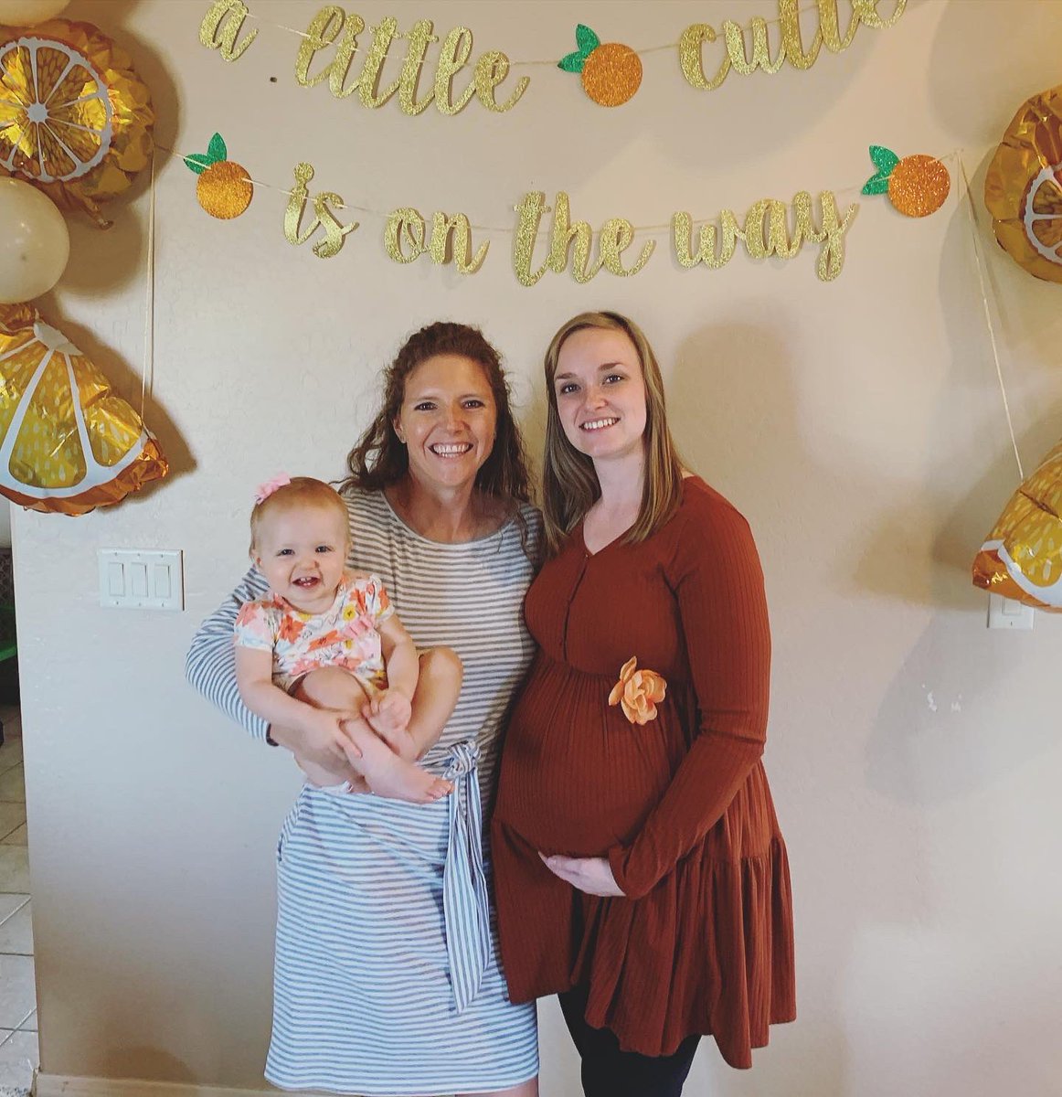 A little cutie is on the way and she’ll be here before we know it! 🧡🍊🧡
Thank you from the bottom of our hearts to everyone who attended our baby shower in person, virtually, or sent their love through thoughtful gifts. Baby Rabbich is already so loved!

#littlecutie