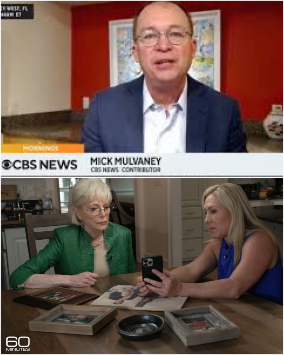 ZaroDavid's tweet photo. @MaryLTrump @60Minutes #ThisIsCBS #MickMulvaney #MarjorieTaylorGreene #LesleyStahl #Boycott60Minutes https://t.co/UC18pY4Gd9