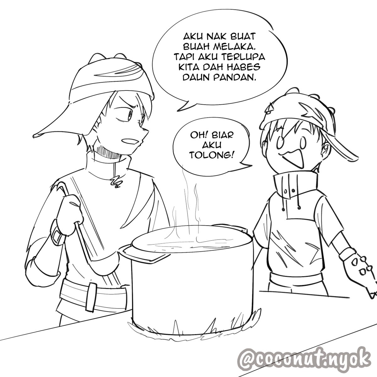 CoconutNyok's tweet photo. I'm telling ya, Rimba's hair is a living plant
#BoBoiBoyGalaxy https://t.co/7B7KDvsxzd