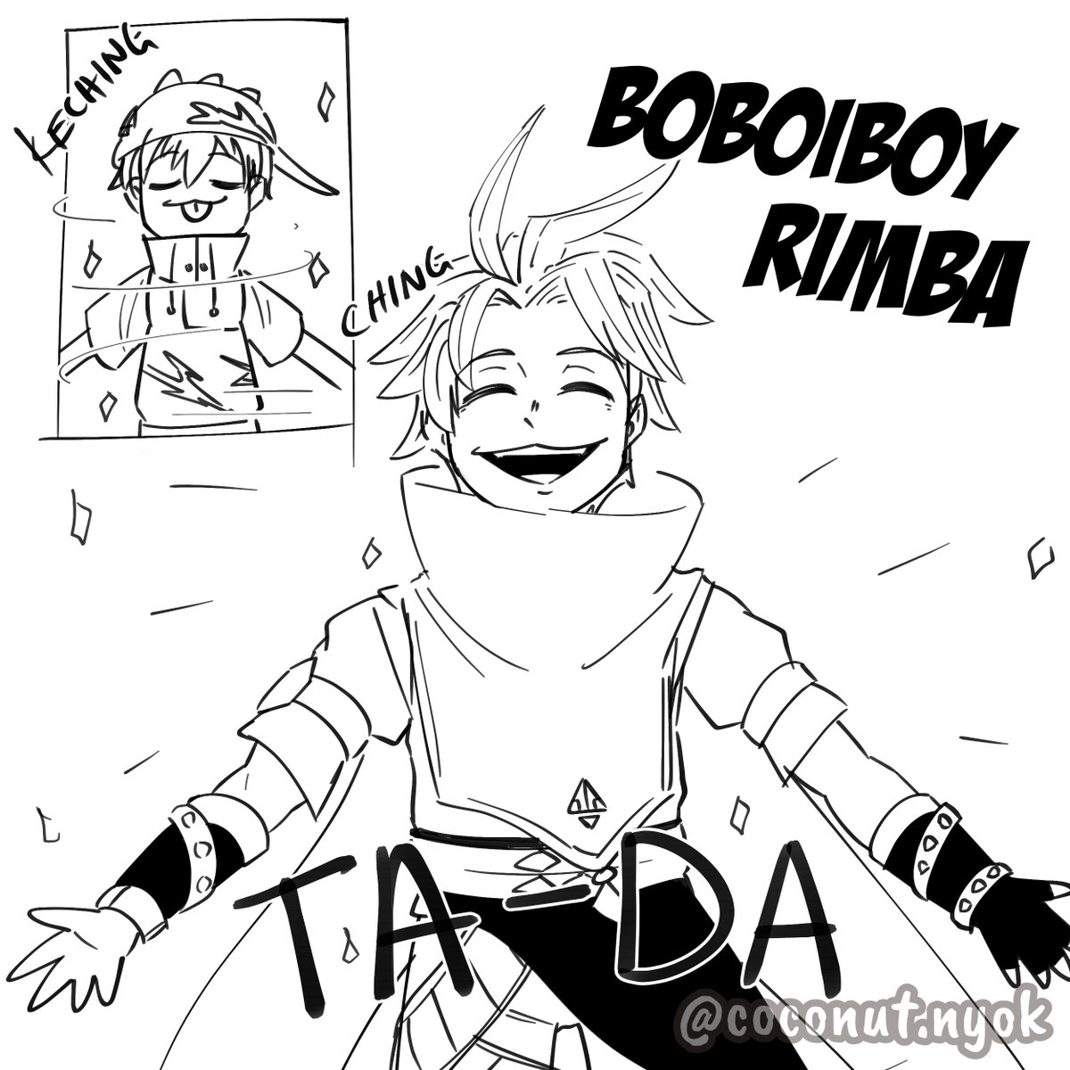 CoconutNyok's tweet photo. I'm telling ya, Rimba's hair is a living plant
#BoBoiBoyGalaxy https://t.co/7B7KDvsxzd