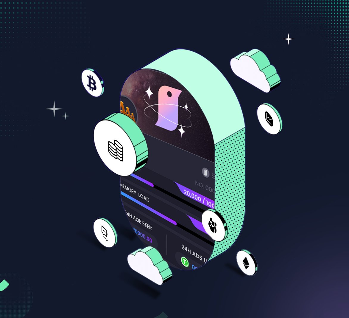 🧐What is the ADS function of #SEER? 🧵

⚡️Here's an Example: Let's say a week ago, your friend Jack used #Web3 product SEER and watched one hour of video, while you used Web2 product TikTok and watched ten hours of video.  

1/2