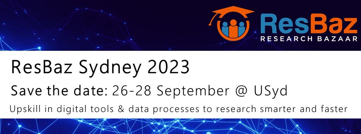 ResBaz Sydney tweet media