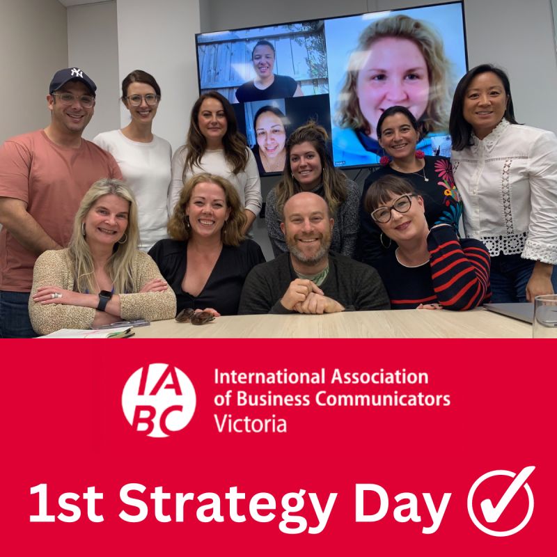 What a fantastic strategy day the @iabcvic board had yesterday. We are planning an amazing year ahead for members and hope to see you all at our future events.
