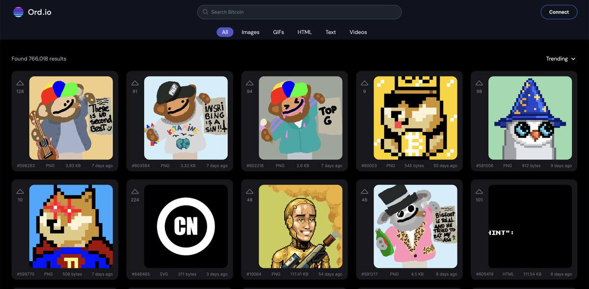 FinneyComics's tweet photo. I'm trending on @ord_io 🥳🥳🥳 great platform you're building @LeonidasNFT 👏 https://t.co/6Fj1A0F9LI