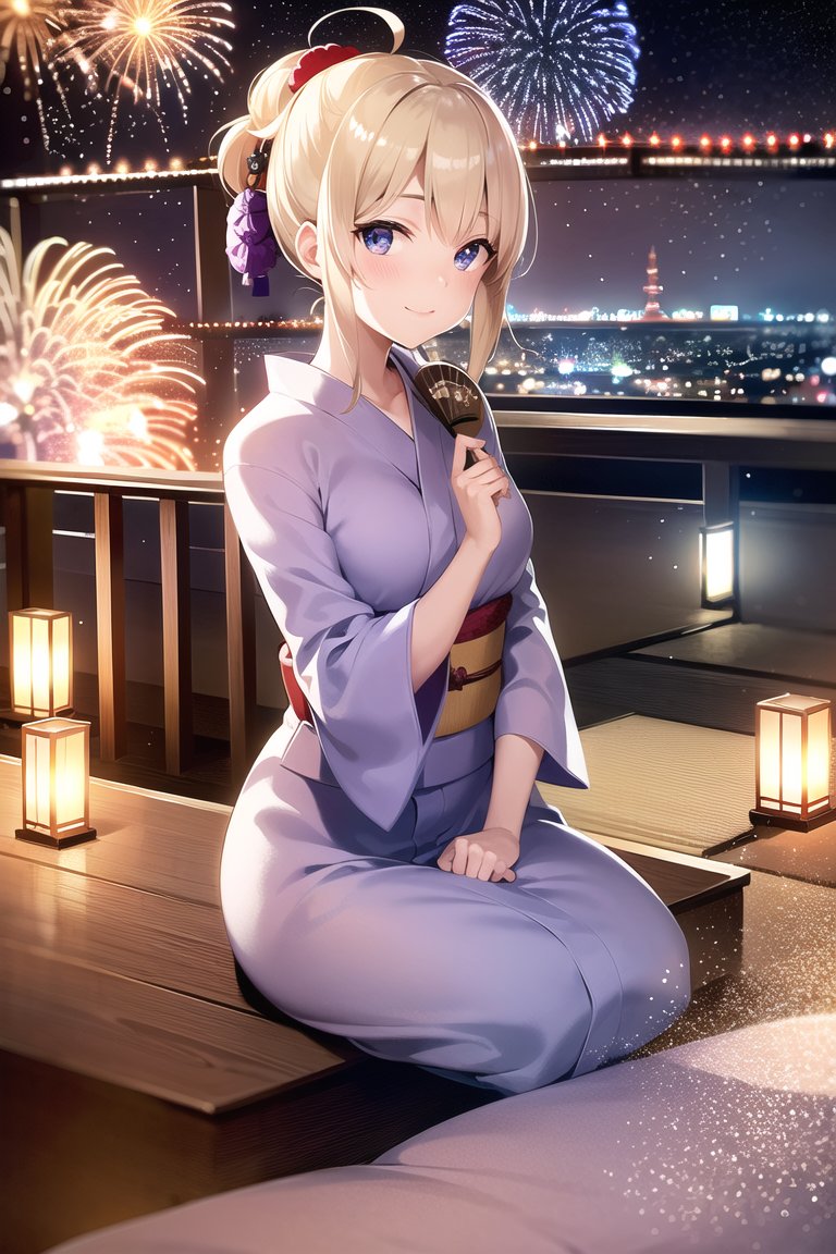 8000フォロワーさんになりました！ 
いつも♡/RT/リプありがとうございます🎆
八は末広がり、幅広く楽しく好きを表現していけたらと思います！
これからもあいちゃん共々よろしくお願いいたします✨
落語家コスプレあいちゃん「いいねが怖い」
 #AIイラスト #AIart #StableDiffusion #AbyssOrangeMix2