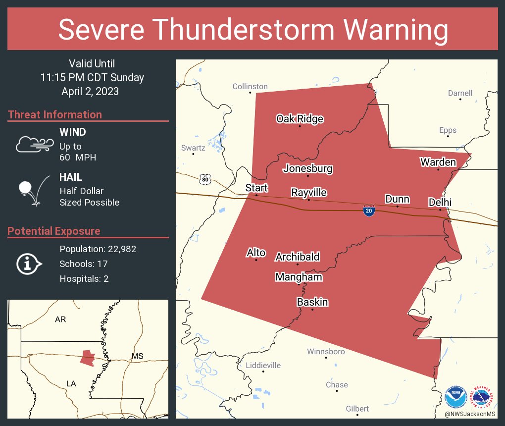 NWS Severe Tstorm on Twitter "Severe Thunderstorm Warning continues