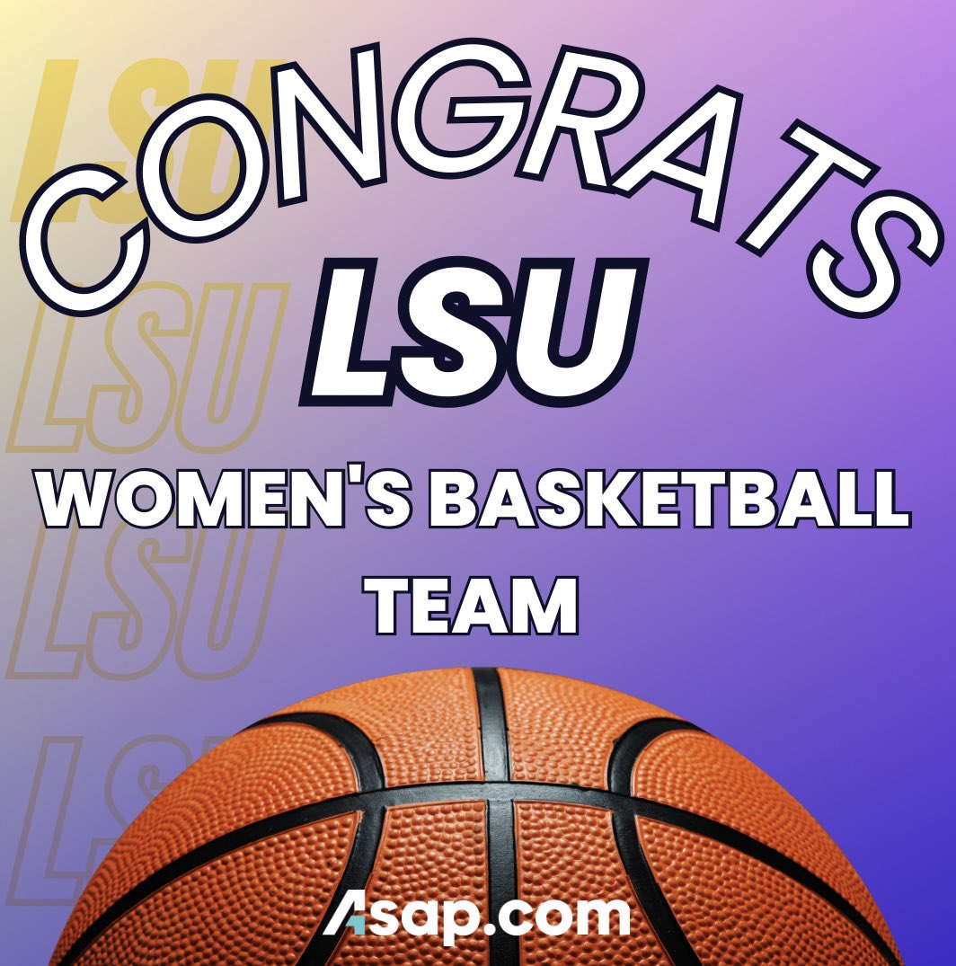 Congrats to our LSU Lady Tigers on winning their first National Championship in women’s basketball!
#LSUBasketball #lsunationalchamps #womensbasketball #basketball #OrderitASAP
