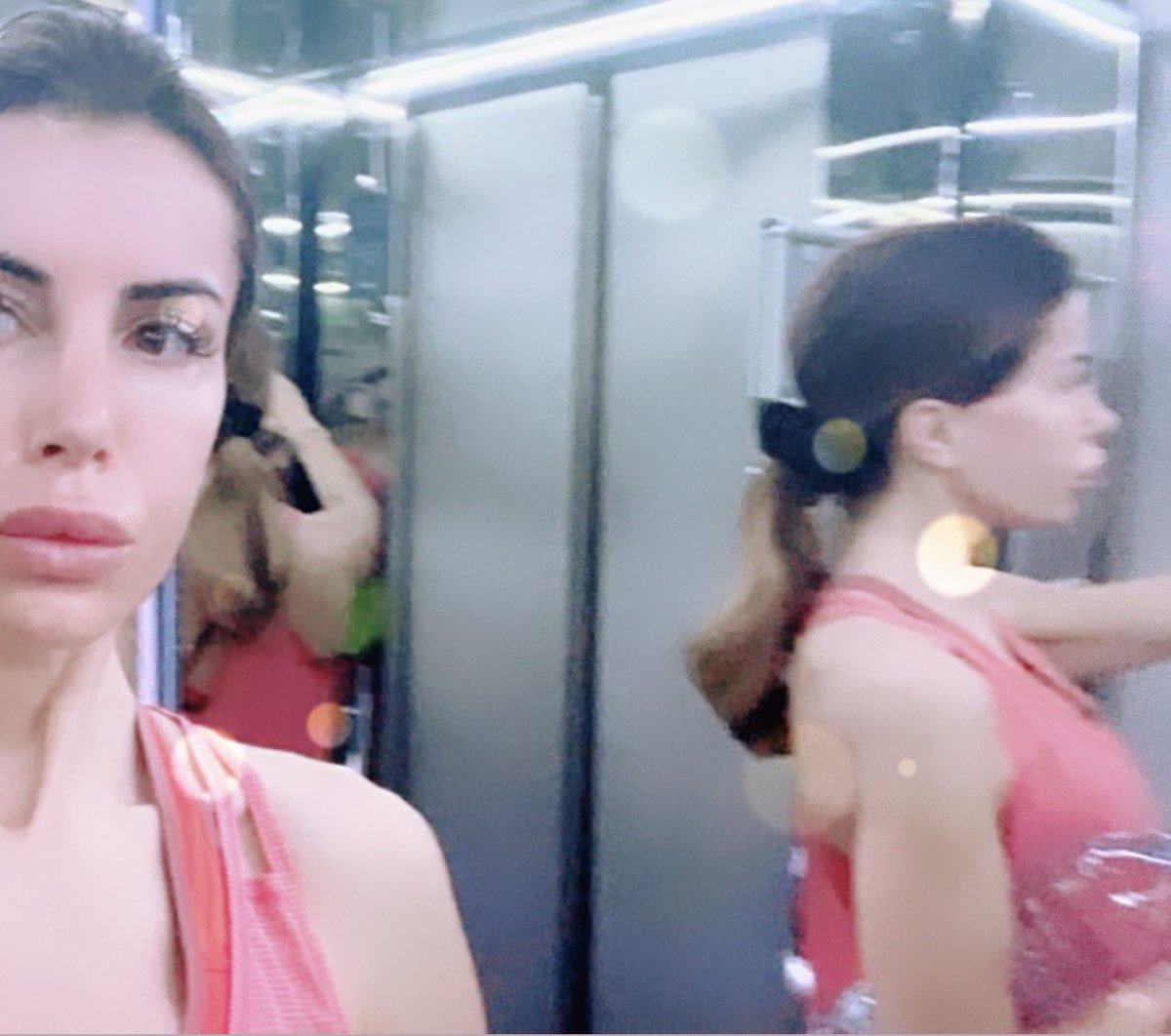 tizianafait's tweet image. #svegliallalba per un #lightworkout #buonlunediatutti❤️ e #maimollare💪 #motorinrosa #tizianafait #faitstyle #faitpower #teneteimotoriaccesi