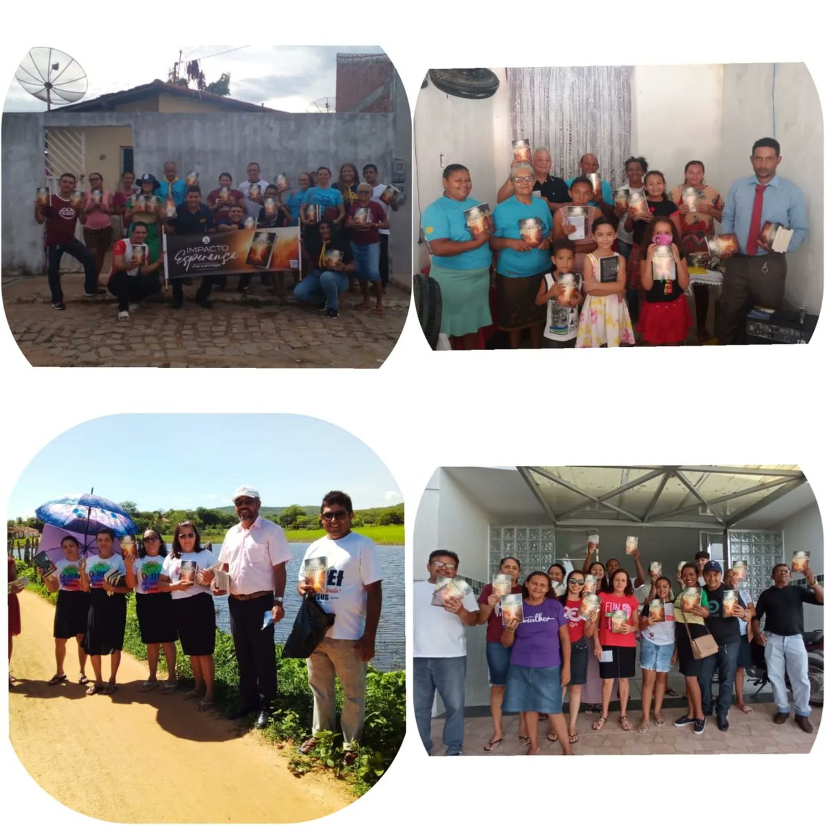 Evangelização com a página impressa no distrito de Sousa. Movimento realizado pelas igrejas nas ruas e sítios para levar a mensagem do céu através do livro O Grande Conflito. 

#inspirem 
#impactoesperanca 
#terradeproezas