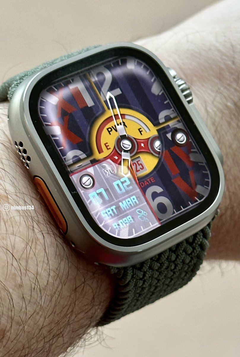 nimbus12_'s tweet photo. Overlay by Roger James from Clockology
#InvernessGreenBraidedSoloLoop #Apple #AppleWatch #AppleWatchUltra #AppleWatchPro #TitaniumAppleWatch #AppleWatchTitanium #ClockologyApp #Clockology #ClockologyFaces #ClockologyFans #ClockologyWatchFaces https://t.co/N6VbTQPtfR