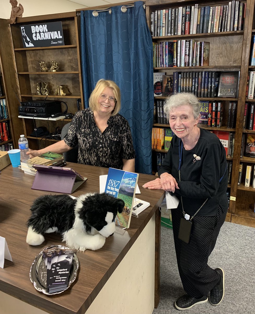 AEWasserman's tweet photo. Launching the 2nd edition of The Langsford Mysteries at The Book Carnival in Orange CA. https://t.co/miSAQTi6EK