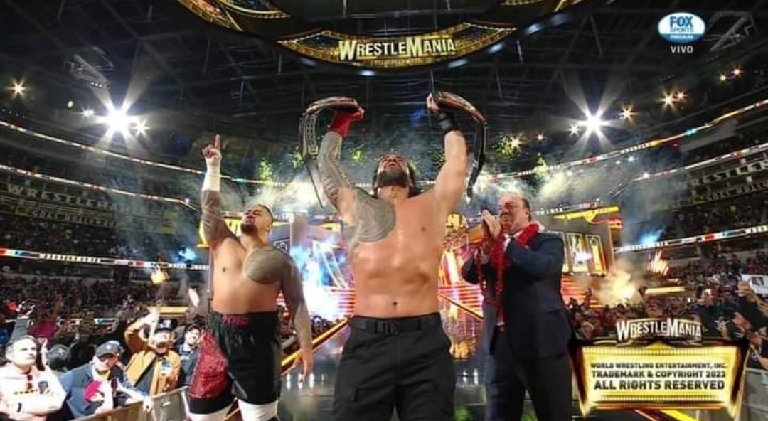 Raulasensio's tweet photo. Acordaros de esto: The Rock vs Roman Reigns en #WrestleMania XL https://t.co/QuajJm4Lhr