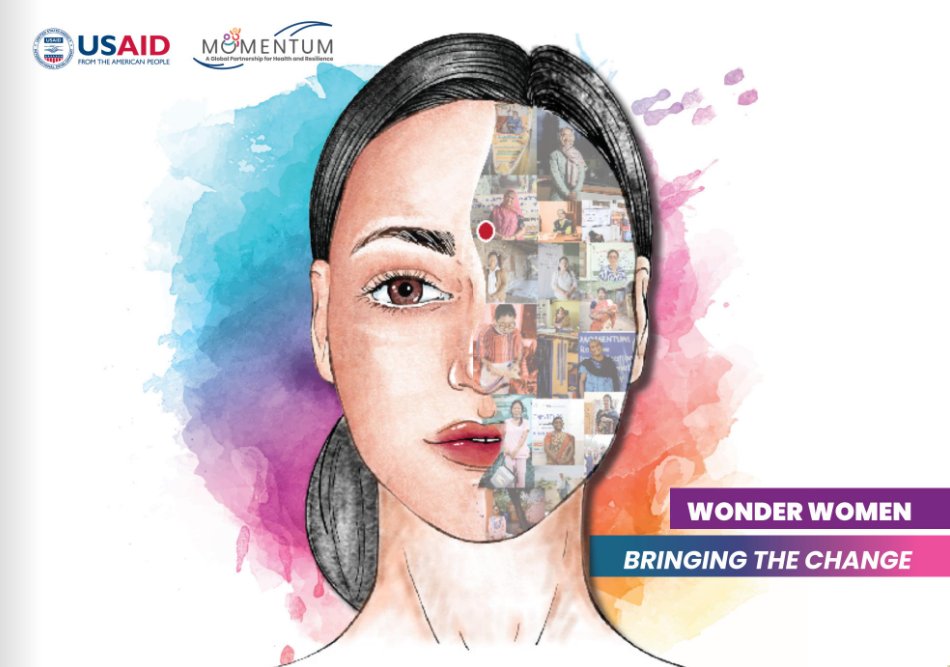 MOMENTUM Routine Immunization presents 'WONDER WOMEN: Bringing the Change,' a collection of 18 stories of women champions across #India who have braved the odds to vaccinate communities against COVID-19. Check it out here: bit.ly/Womensday_wond…