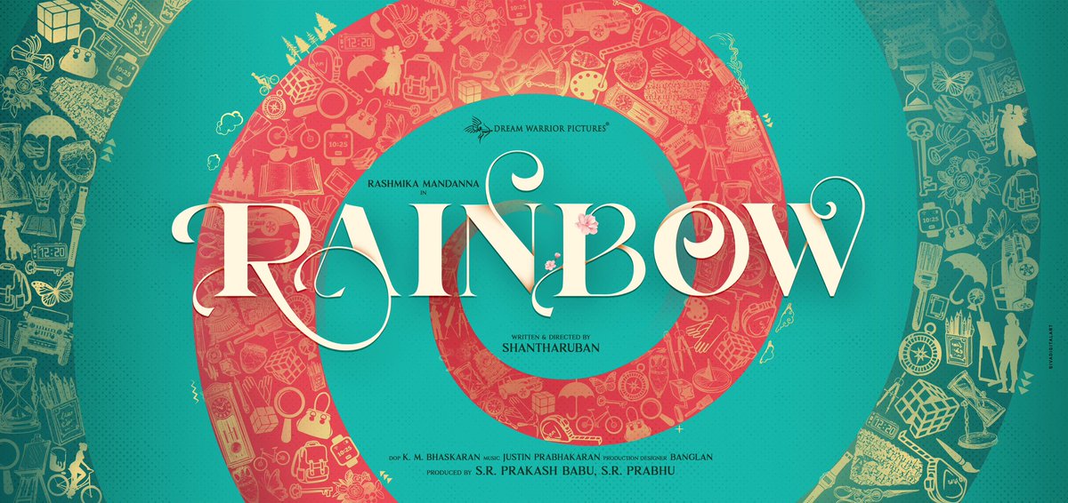 DreamWarriorPictures (@dreamwarriorpic) on Twitter photo Today marks the start of a colourful journey. Join us as we bring the world of #Rainbow to life! 🌟
<a href="/iamRashmika/">Rashmika Mandanna</a> <a href="/ActorDevMohan/">Dev Mohan</a> @bhaskaran_dop <a href="/justin_tunes/">Justin Prabhakaran</a> <a href="/thamizh_editor/">Sangathamizhan</a> #Banglan <a href="/sivadigitalart/">SivaKumar S (Stop Plastic Pollution)</a> @Shantharuban87 <a href="/prabhu_sr/">SR Prabu</a>
#RainbowFilm #RainbowPooja Today marks the start of a colourful journey. Join us as we bring the world of #Rainbow to life! 🌟
<a href="/iamRashmika/">Rashmika Mandanna</a> <a href="/ActorDevMohan/">Dev Mohan</a> @bhaskaran_dop <a href="/justin_tunes/">Justin Prabhakaran</a> <a href="/thamizh_editor/">Sangathamizhan</a> #Banglan <a href="/sivadigitalart/">SivaKumar S (Stop Plastic Pollution)</a> @Shantharuban87 <a href="/prabhu_sr/">SR Prabu</a>
#RainbowFilm #RainbowPooja