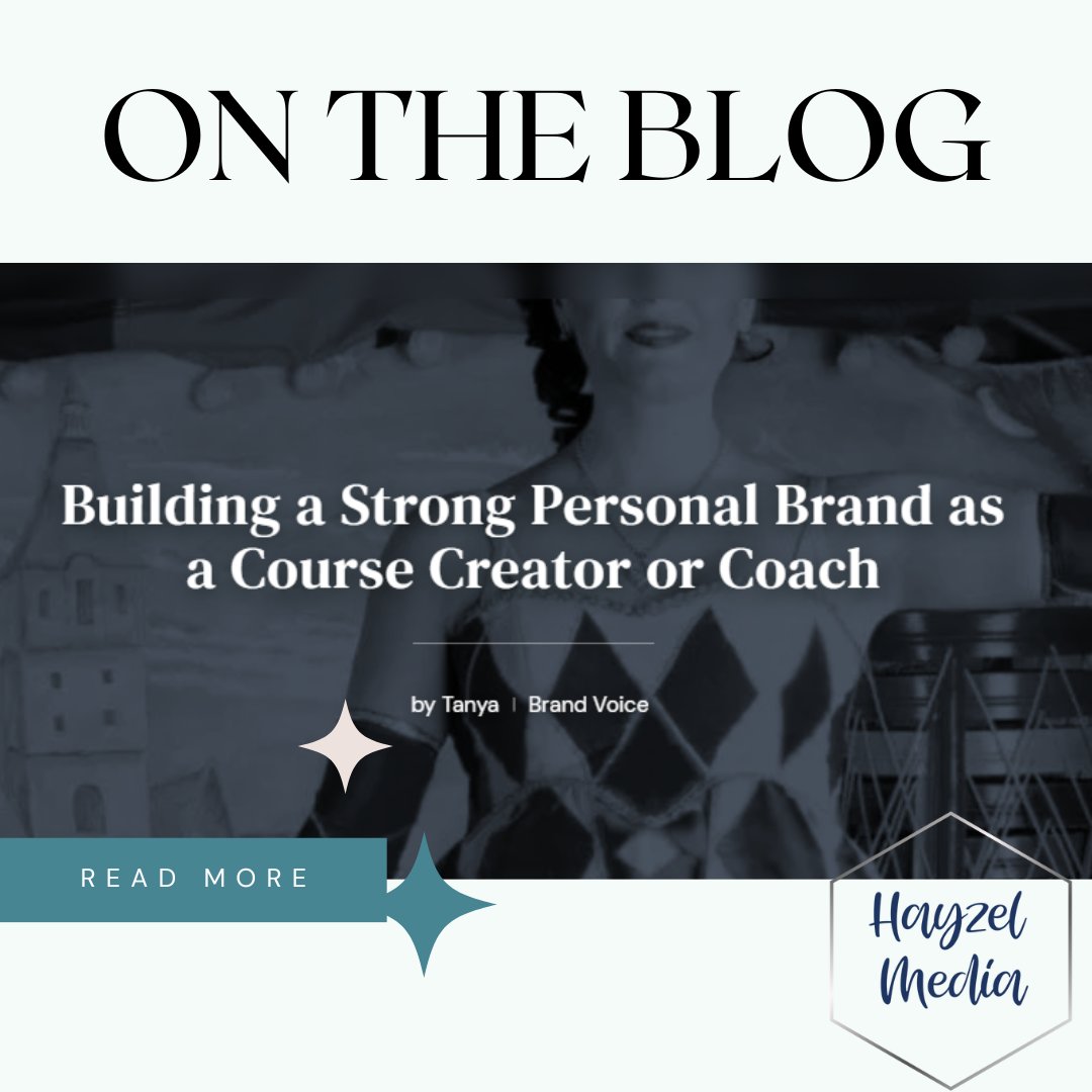 Ready to build a personal brand that sets you apart as a course creator or coach? 🚀

#PersonalBranding #CourseCreators #Coaches #BrandIdentity #InvestInYourself

hayzelmedia.com/building-a-str…