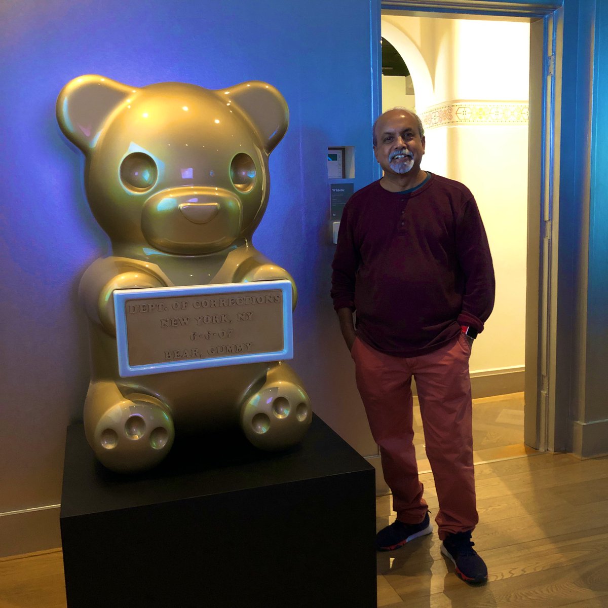 unnikrishna.eth - UMD•NFT (@unnikrishna) on Twitter photo With Vandal Gummy (Gold) 🧸💛by <a href="/WhisbeVandalz/">Whisbe Vandalz</a> <a href="/WhIsBe/">WhIsBe Art</a> . Private collection of amazing <a href="/33NFT/">33</a> at <a href="/moco_museum/">Moco Museum</a> With Vandal Gummy (Gold) 🧸💛by <a href="/WhisbeVandalz/">Whisbe Vandalz</a> <a href="/WhIsBe/">WhIsBe Art</a> . Private collection of amazing <a href="/33NFT/">33</a> at <a href="/moco_museum/">Moco Museum</a>