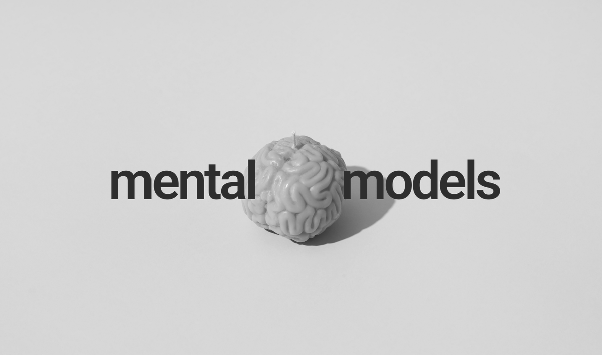 Decision making is HARD. 

But mental models can help. 

We've curated a list of 400+ mental models to help you make better decisions. 

And we're giving it away. 

Just:
1. Like and Retweet.
2. Comment "Hi"

(Must be following for us to DM)