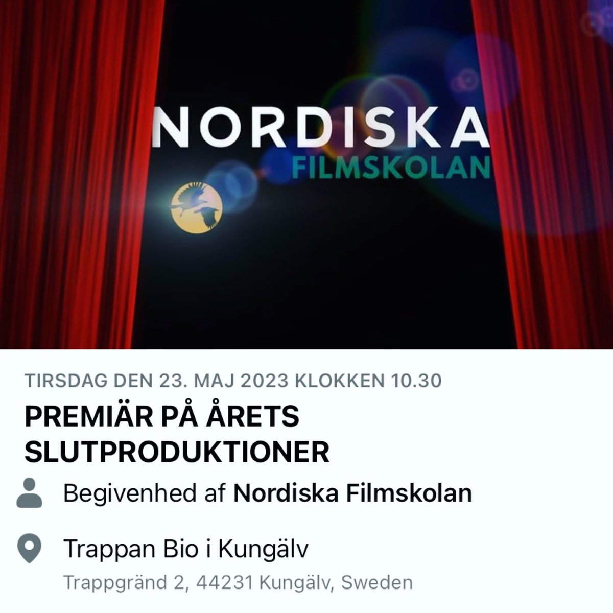 Nordiska Filmskolan tweet media