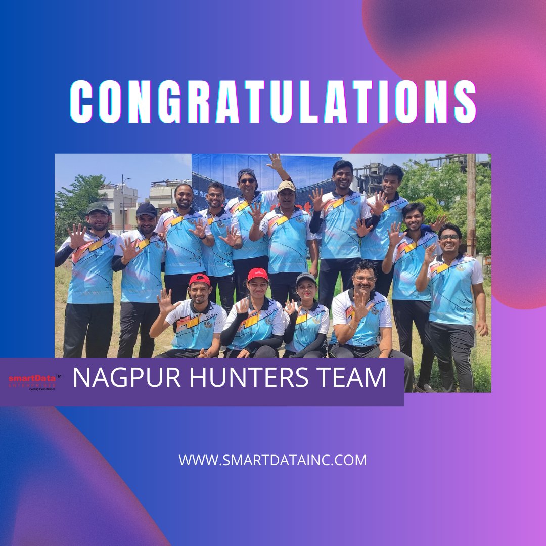 sdeievent's tweet photo. Victory tastes sweet. Congratulations to Pitch Hitters & Nagpur Hunters on their amazing win in the #SPL tournament cricket matches. Your teamwork and sportsmanship were truly exemplary. #WorkPlayLearn #PauseForFun πππ₯ https://t.co/cXNBrYzcZG