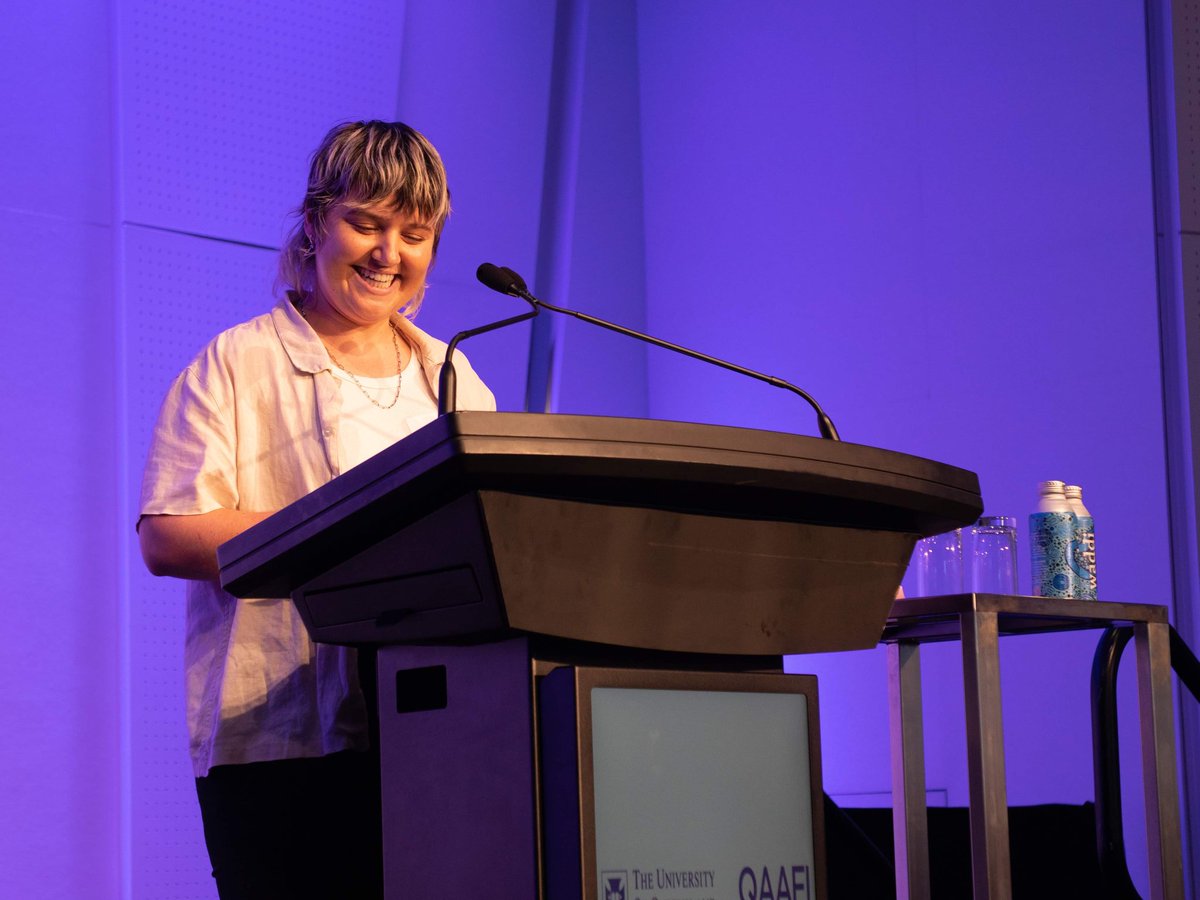 JemmaRestall's tweet photo. Had a blast presenting with my fellow PhD students last week at the @QAAFI Research Meeting. Such a great opportunity to share the exciting work we’ve got going on in taro. Watch this space 🌱 https://t.co/2UyWcnonBu