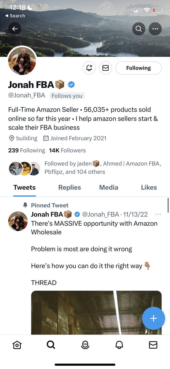 jasonguardiola's tweet photo. A few goats that follow me back for some reason. Shoutout @flips4miles @cleartheshelf @Jonah_FBA @ArbitrageOps u guys are all huge inspirations to me🙏 https://t.co/qO60P0pkRo