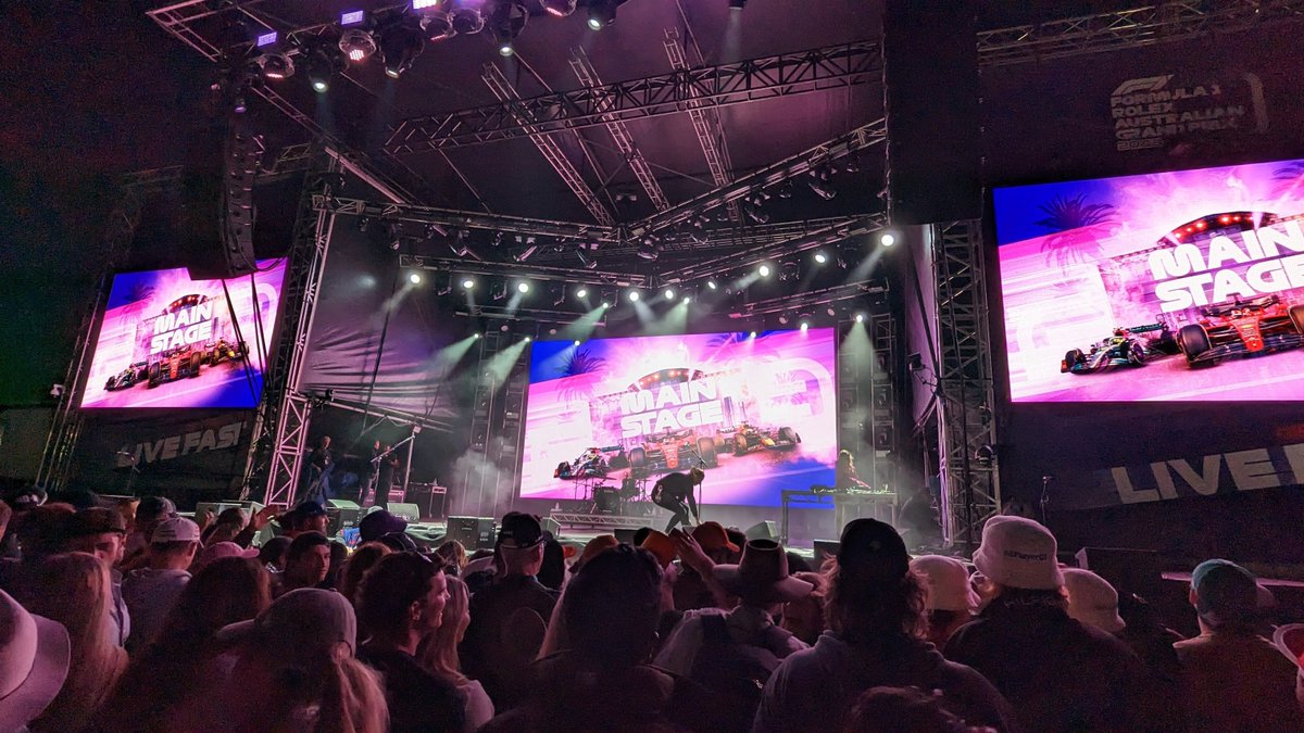 suhas_sm's tweet photo. Australia definitely knows how to put on a show! First time at the Aus GP. Was an incredible experience - races, air shows, auto expo, concerts, pubs, DJs, and even a lakeside after-dark party! It's the perfect example of how Aussies do sports events right! 🇦🇺🏎️🎉 #AusGP #F1 https://t.co/0rc8G7ubCs