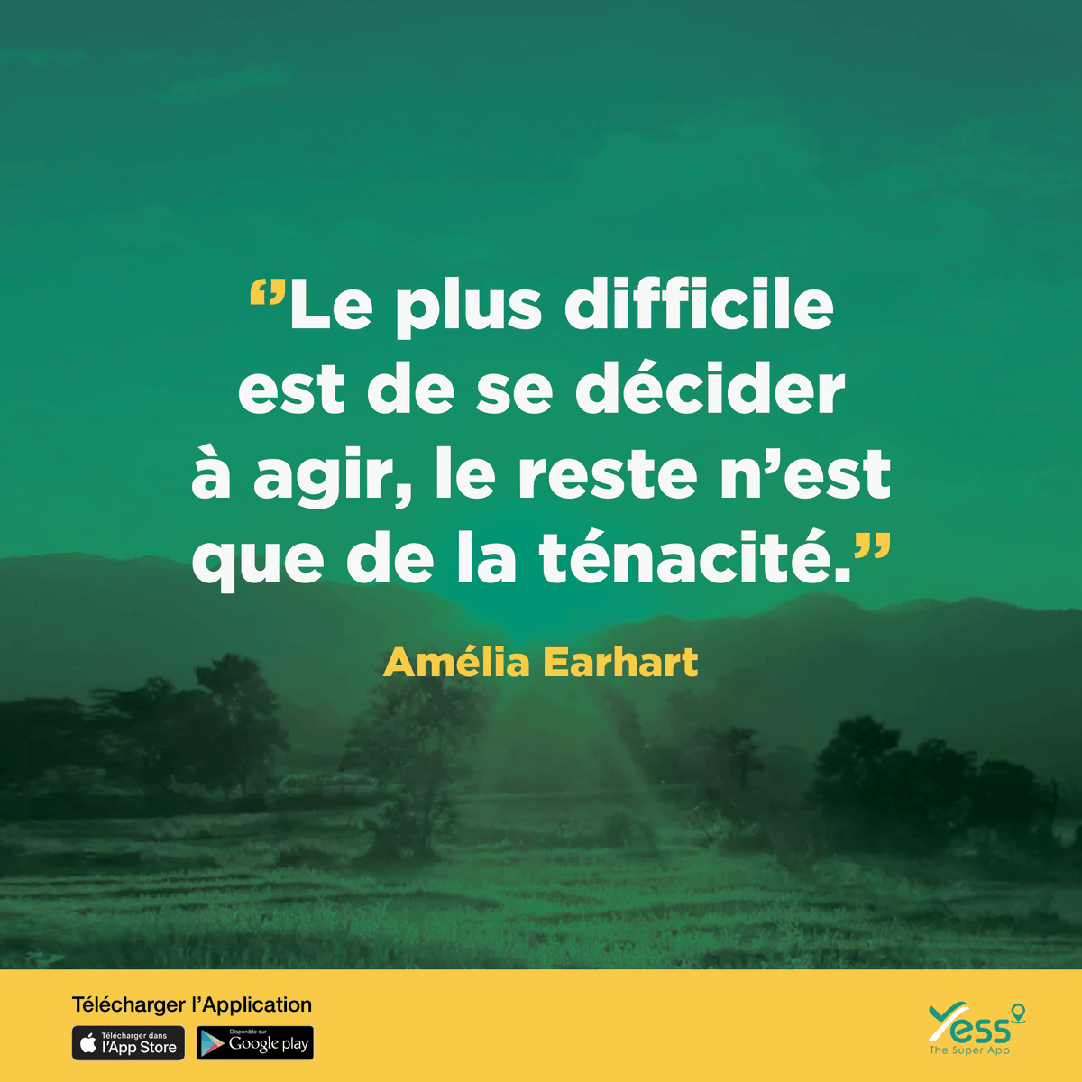 yess_app's tweet photo. MONDAY MOTIVATION
Télécharger l'Application YESS APP :
https://t.co/PX933Z6pUF
#YessApp #Senegal #kebetu #TookLeppdidox #Servicedigital #Services #Boutiques #Livraisons #Restaurants https://t.co/uQ02fZ5usz