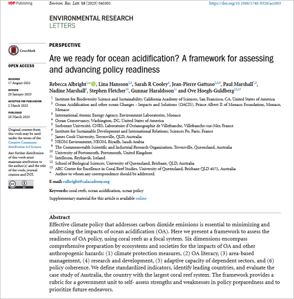 EIUI (@eiui_dal) on Twitter photo #OceanAcidification (OA) is a major problem (26% increase over past 150 yrs). Reducing the impact is a target of UN #SDG14. In <a href="/IOPenvironment/">IOP Environment</a>, <a href="/AlbrightRebecca/">Rebecca Albright</a> et al. <a href="/oveHG/">Ove Hoegh-Guldberg</a> discuss 6 key facets of #policy preparedness, eg, OA #literacy & #PolicyCoherence doi.org/10.1088/1748-9… #OceanAcidification (OA) is a major problem (26% increase over past 150 yrs). Reducing the impact is a target of UN #SDG14. In <a href="/IOPenvironment/">IOP Environment</a>, <a href="/AlbrightRebecca/">Rebecca Albright</a> et al. <a href="/oveHG/">Ove Hoegh-Guldberg</a> discuss 6 key facets of #policy preparedness, eg, OA #literacy & #PolicyCoherence doi.org/10.1088/1748-9…