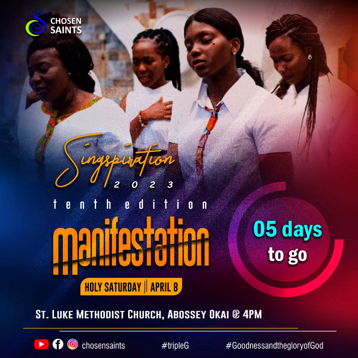 StlukeMethodist's tweet photo. It's this Saturday 🔥🔥 come with a friend 🙂 https://t.co/QNWSiSdjXd