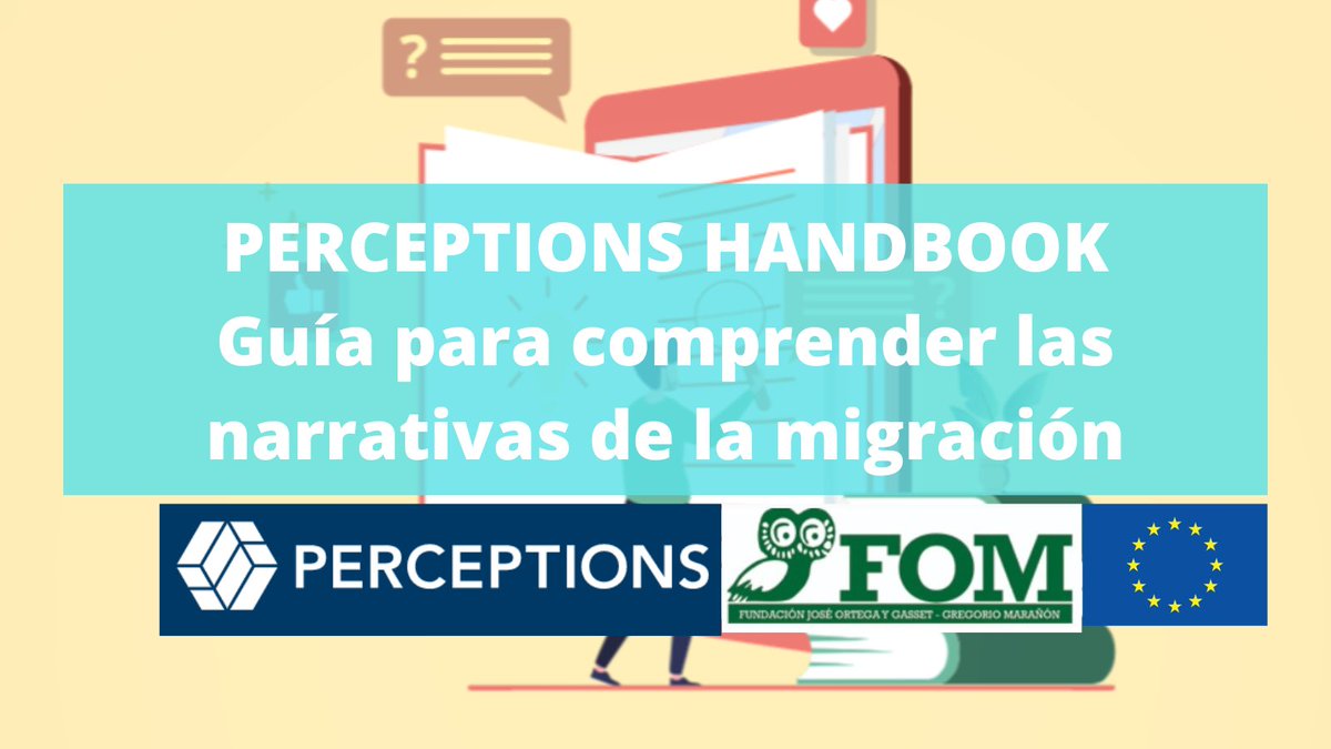 Last week the outcomes of the PERCEPTIONS project were presented to local stakeholders in Madrid, and the Spanish Ministry of Inclusion, Social Services and Immigration has decided to include PERCEPTIONS’ HANDBOOK in its latest Newsletter!

Check it out!
inclusion.gob.es/oberaxe/es/ind…