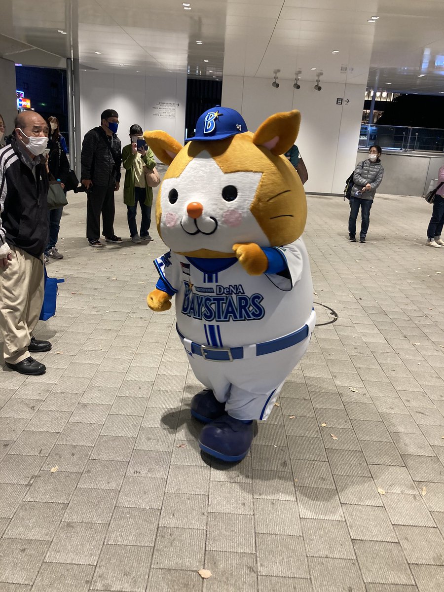 iku0435's tweet photo. 関内駅前でたぬき営業中 https://t.co/6NrHnHgT2o