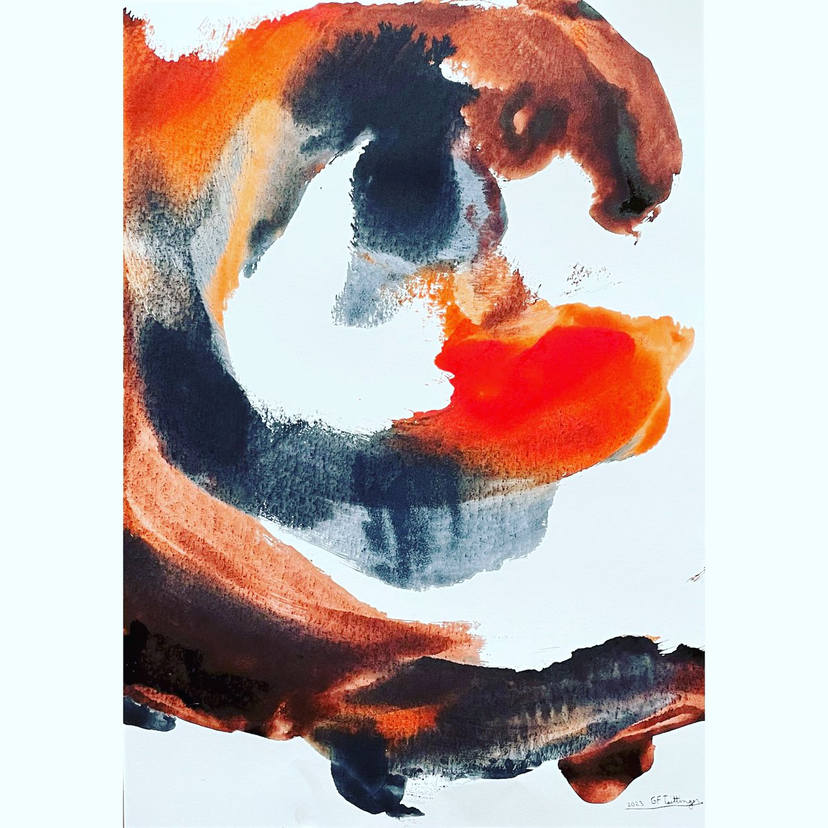 Art expressif, lumière et mouvement 2023 #236 #artexpressif #lumiereetmouvement #artabstrait #gftaittinger #encre #modernart #painting #abstractart #art #abstractartists #contemporarypainting #abstractpainting #taittinger (42cm x 59,4cm)