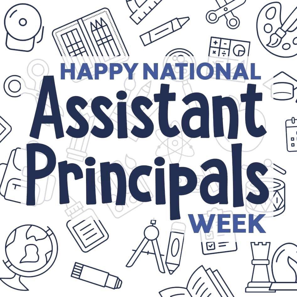 TimberCreekHS's tweet photo. The first week of April ☔️ is National Asst Principals Week… and in Charger ⚡️ Country, we have the very BEST! Each day this week, we will feature what makes them great at Timber Creek! FB friends… if you dare, show these special humans how much you care💙 #AmazingAPs #FabFive https://t.co/j2fbsfy77I
