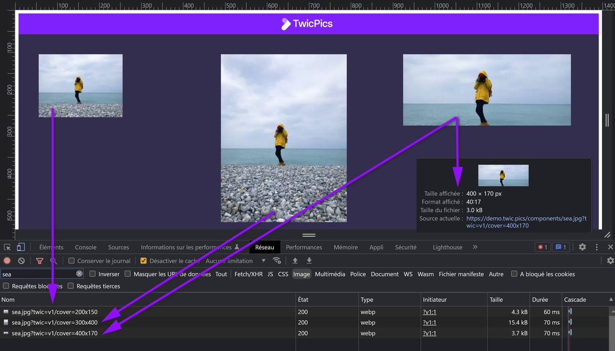 TwicPics's tweet image. 💡 @nextjs &amp;amp; TwicPics components

Unlike the next/image component, TwicPics Components do not expose any `height` or `width` properties to determine the display size. They are context-aware so if your site is designed responsively so are your assets!

👉 twicpics.com/blog/how-to-au…