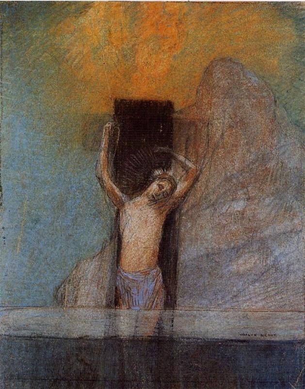 Christ on the Cross
#OdilonRedon 1897