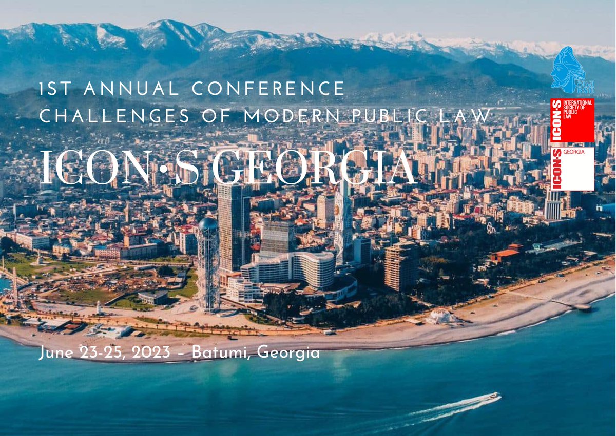 ‼️#Deadline #Extended  until #April25‼️

#ICONSGeorgia #AnnualConference2023

For more information, visit icon-society.ge/conference-2023

Please submit your papers or Panels!