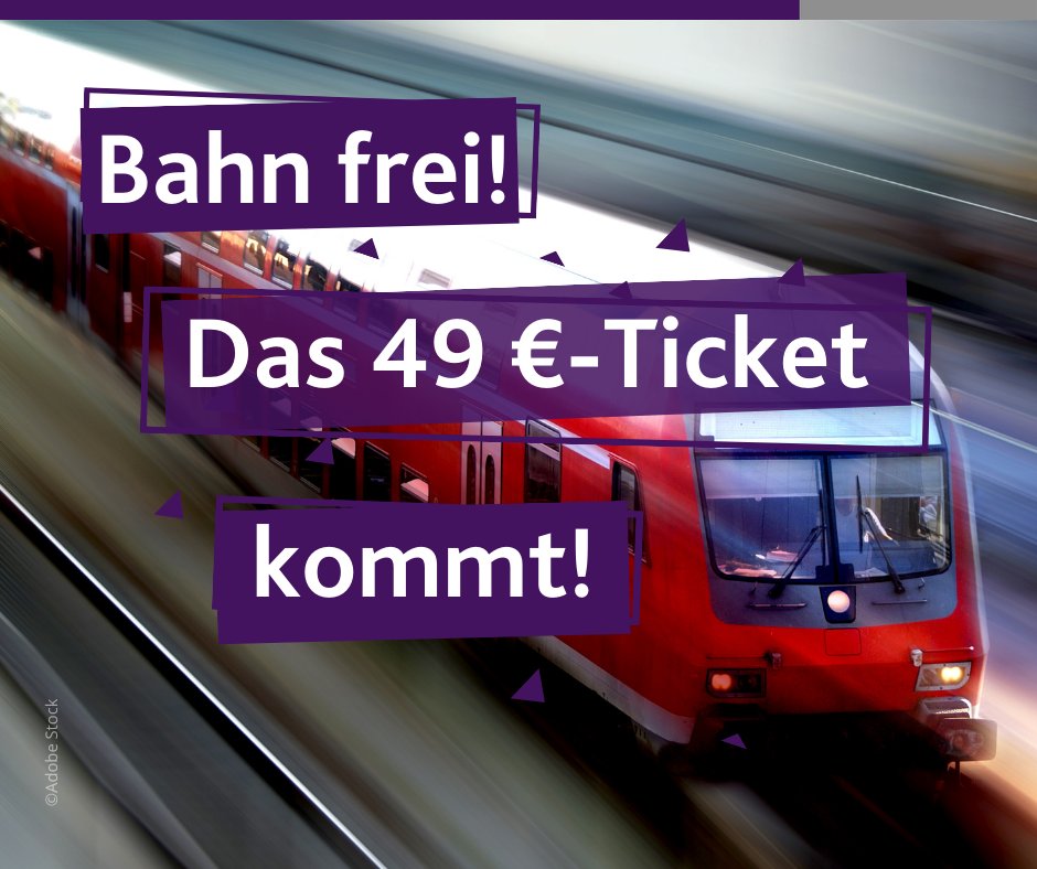 Der #ÖPNV auf Überholspur. „Das 49-Euro-Ticket ist eine Revolution im #Personennahverkehr“, sagt Mobilitätsministerin @katrineder zum Verkaufsstart des #Deutschlandticket|s. "Hier wird mehr #Klimaschutz auf die Schiene gehoben." #öftermitÖffies mkuem.rlp.de/de/pressemeldu…