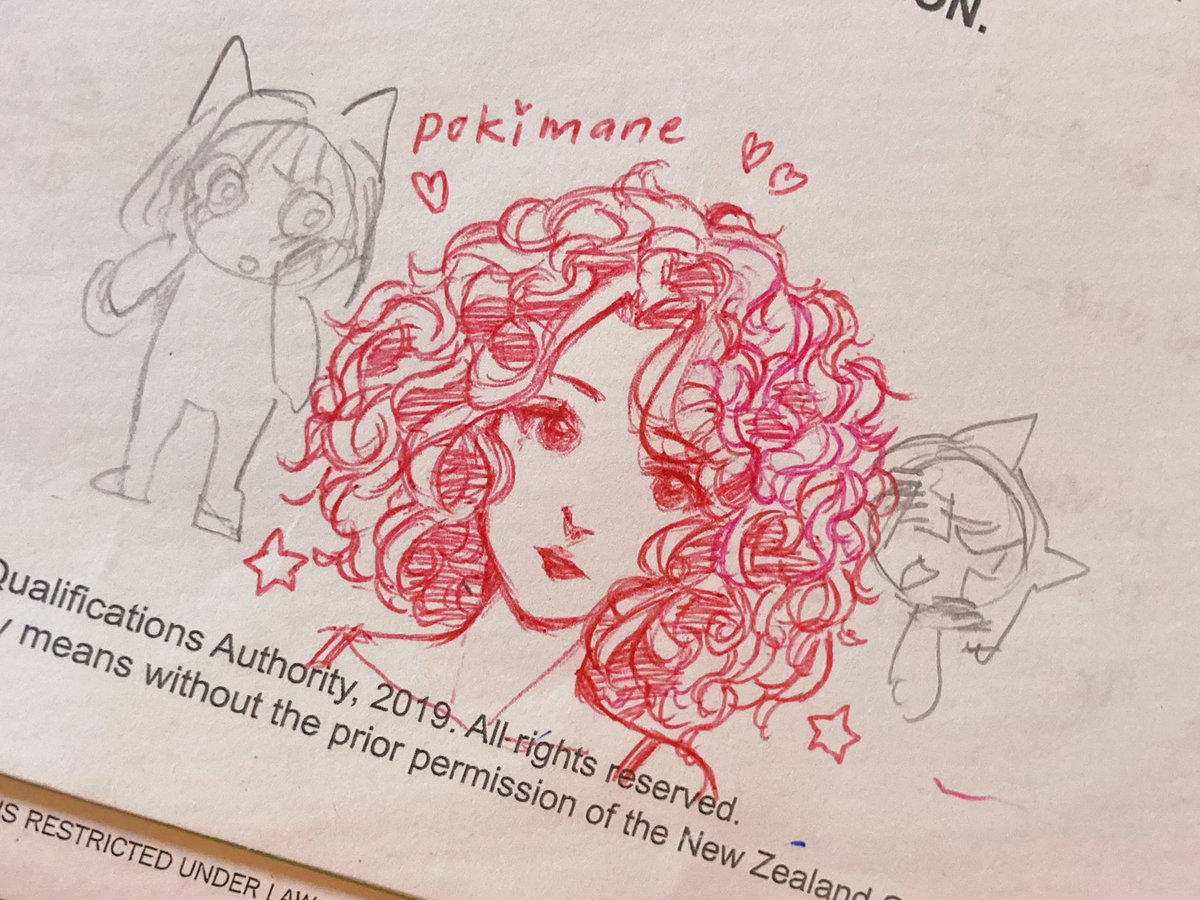 @pokimanelol @imane i drew you on my math homework :3

poki is genuinely so kind and funny and one of my personal biggest role models for sure 💪💗

#pokisquad