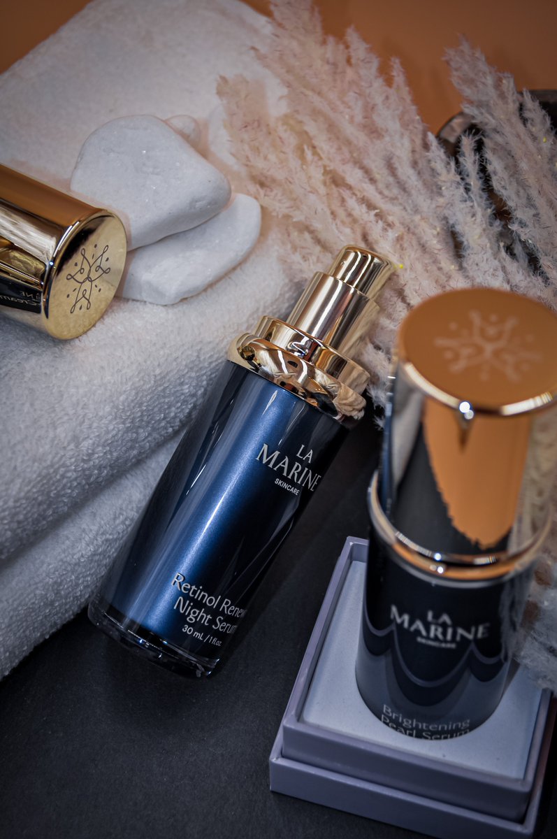 collablamarine's tweet photo. Wake up to a renewed and revitalized complexion with @lamarineskin  Retinol Renewal Night Serum ✨🌊We are still in search for USA based influencers! COMMENT down below if you are what we're looking for! #LamarineSkincare #ilovelamarine #ilovelamarineskincare #ugc #usa #Skincare https://t.co/tgqWQgwNFe