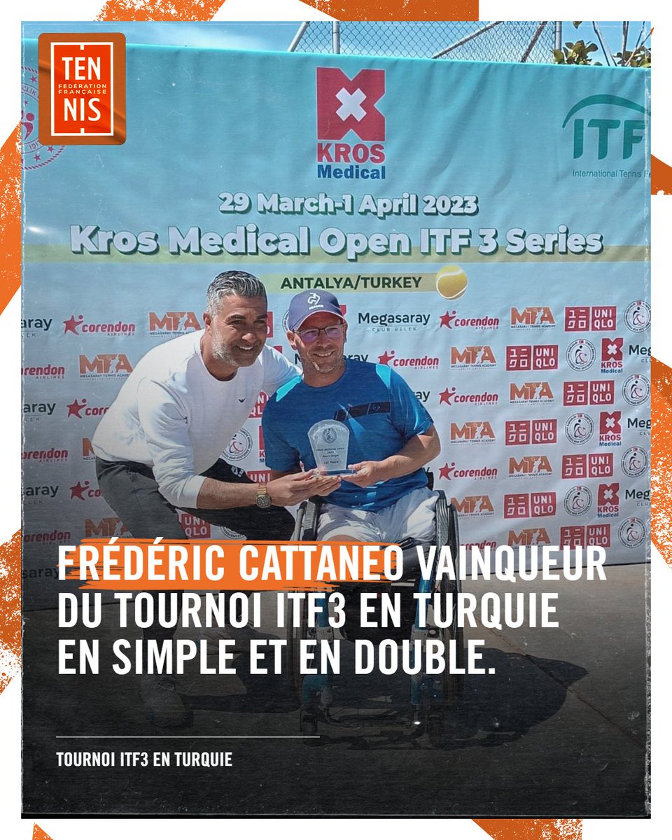 Invaincu depuis 15 jours en Turquie, entre la campagne de qualifications des Bleus victorieuse pour la Coupe du Monde, et le tournoi ITF. 🔥
