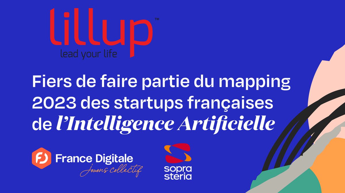 MeetLillup's tweet photo. LILLUP figure dans le mapping 2023 des startups françaises de l’IA, réalisé par @Frdigitale !
Un mapping qui place les projecteurs sur les startups qui mettent l’intelligence artificielle au coeur de leur activité pour réinventer l’économie FR
#IAMadeInFrance #jouonscollectif https://t.co/y0bcXXsoAY