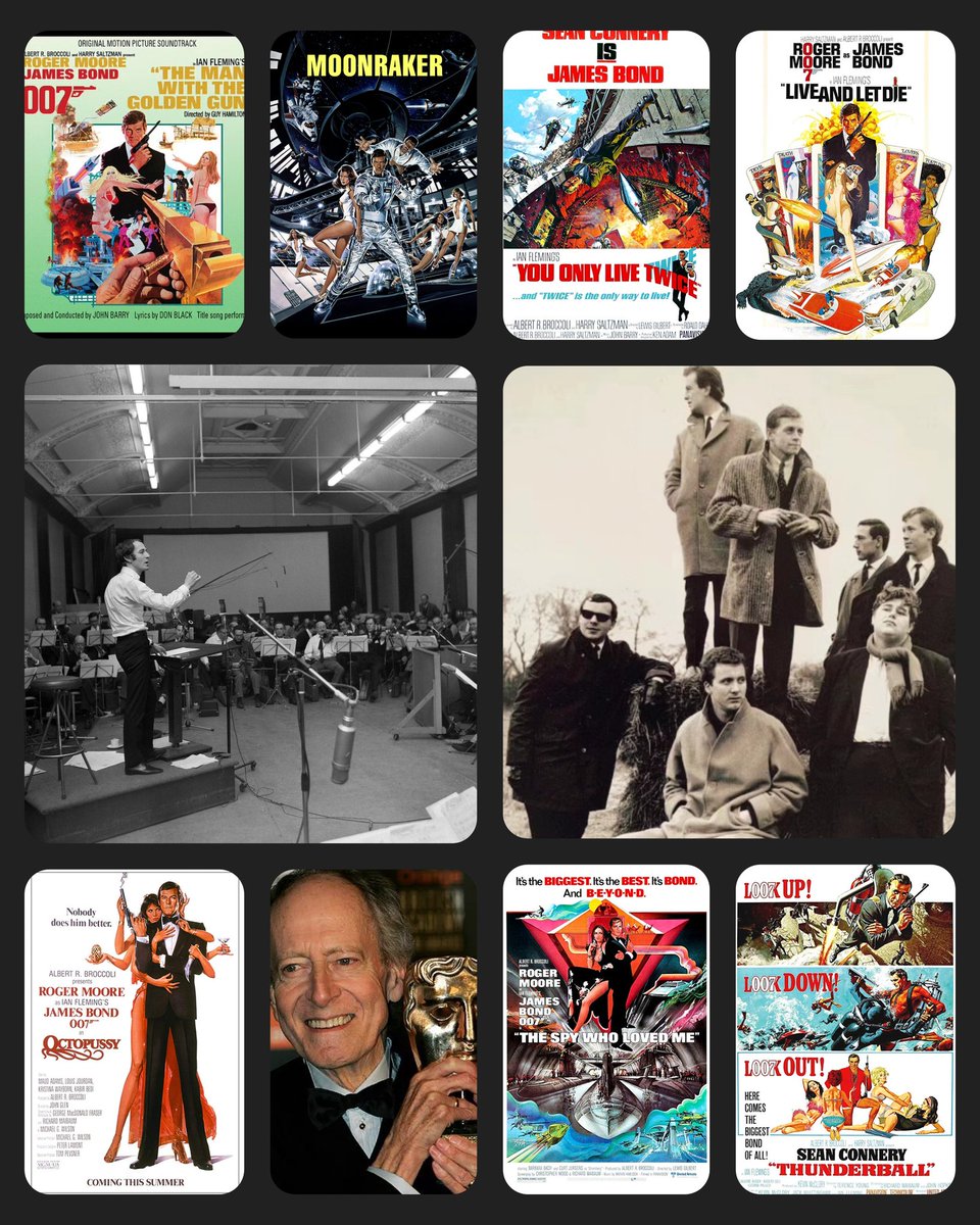 RayRussellMusic's tweet photo. Today is UK national film score day. My professional career started as I took Vik Flick's position as lead Guitarist of John Barry's Seven. With Barry I played on many James Bond films.

#nationalfilmscoreday #filmscore #JamesBond  #johnbarry https://t.co/ll8V6AA1fL