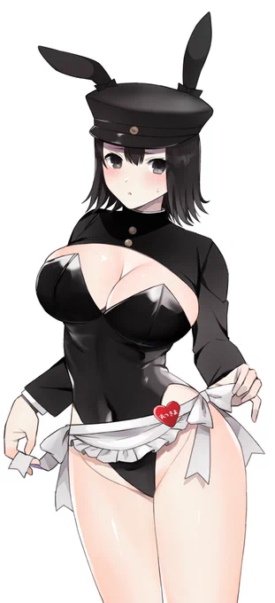メイドバニーあきつ丸#Skeb 