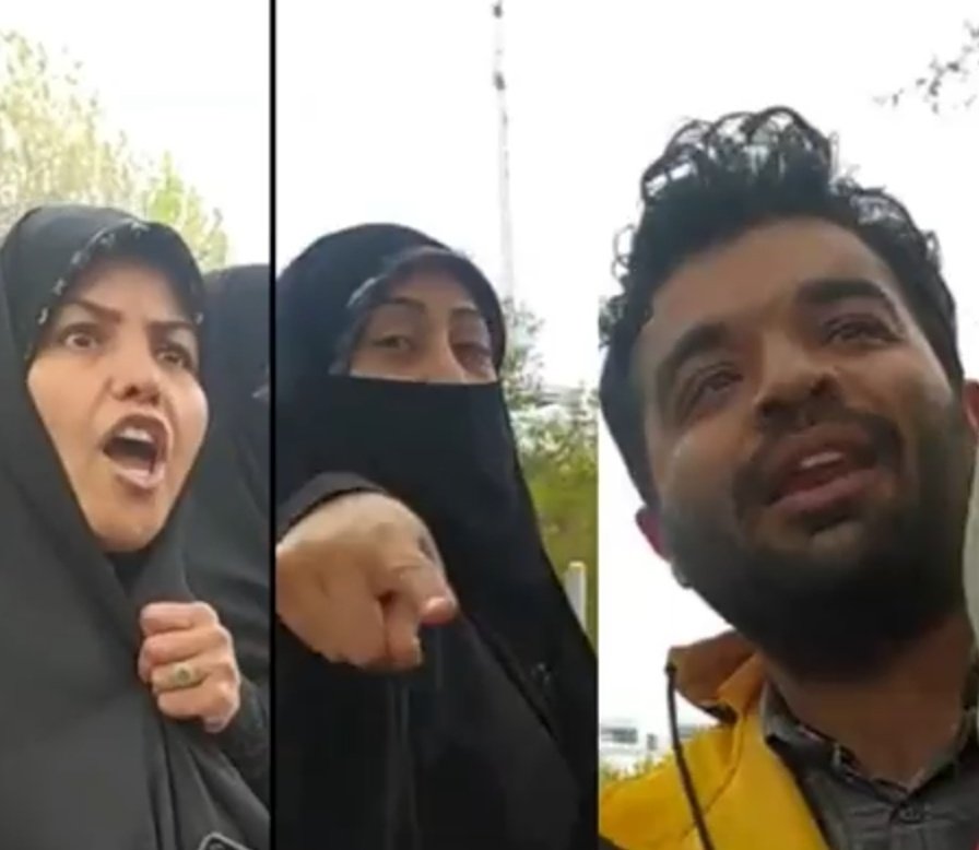 Mojtabapacino's tweet photo. این خانواده جاکش ۱۳به‌در تو مشهد، رو مغز دخترا میرن و تذکر حجاب میدن.
البته که مردم جمعشون میکنن ولی قیافه‌شون هرچی بیشتر پخش بشه بهتره
#مهسا_امینی https://t.co/P5oKXFiZ0b