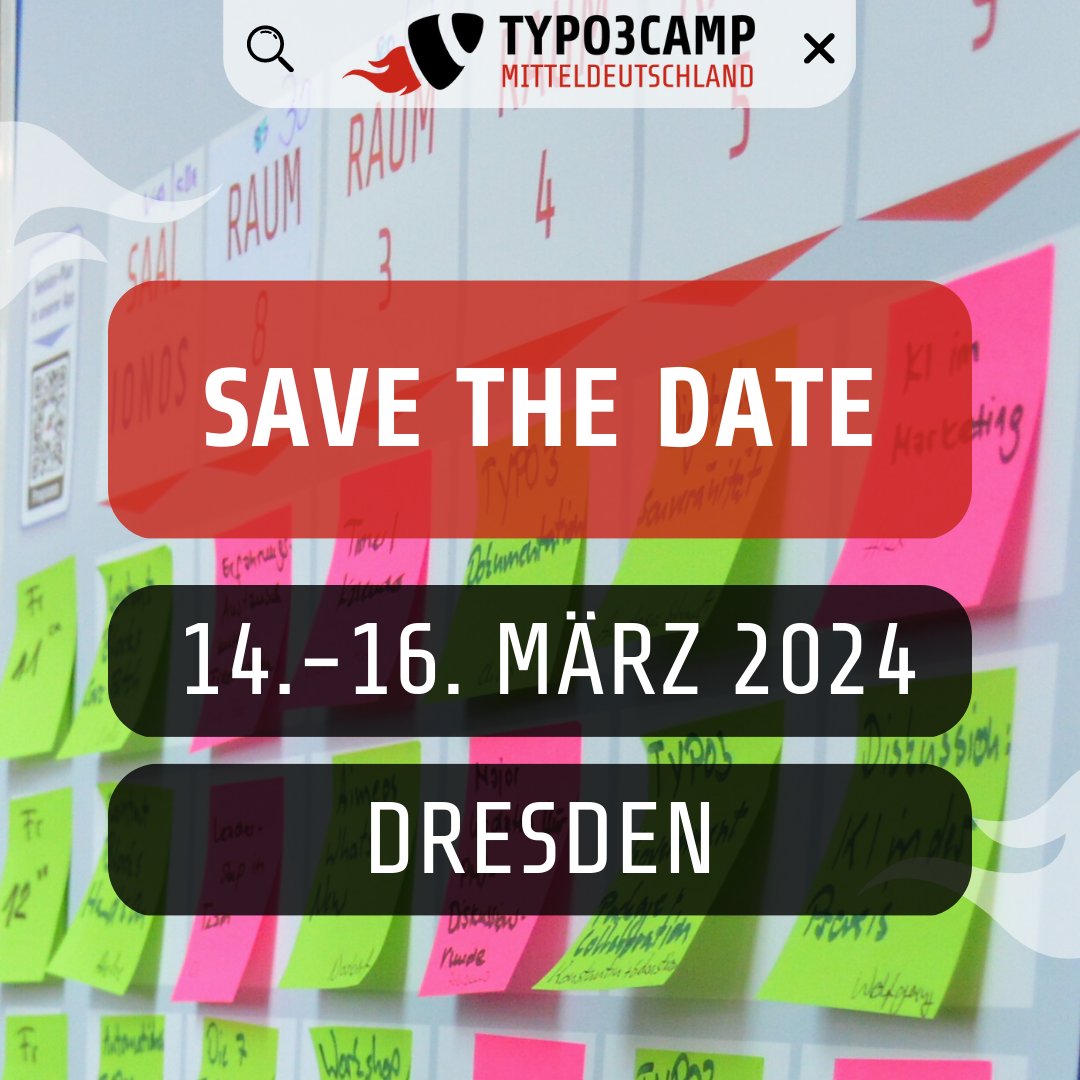 TYPO3Camp Mitteldeutschland tweet media