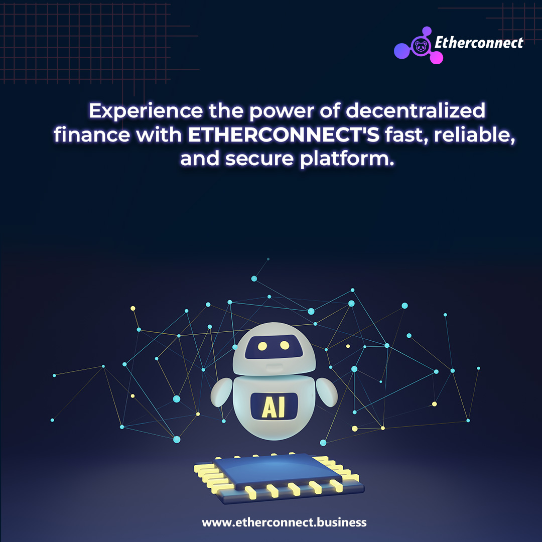 Access global financial markets with ease on our DeFi platform.

Revolutionize your financial future Now!!

🔗etherconnect.business

#ECC #Token #Stablecoin #Staking #Crypto #Decentralized #Finance #Ecosystem #Worldwide #community