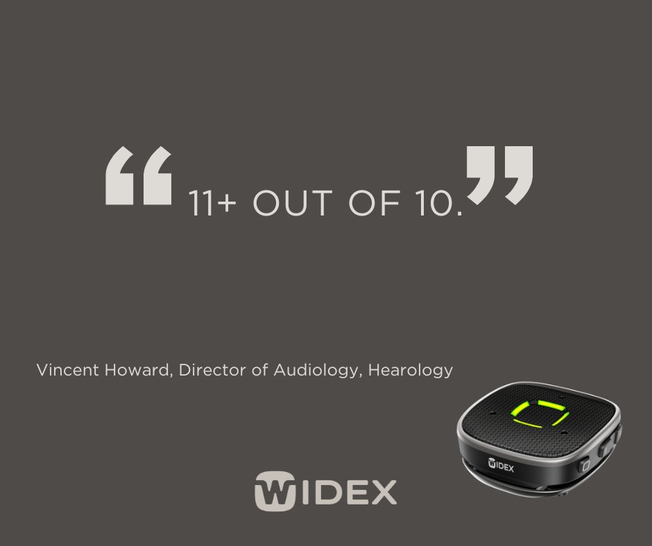 The Widex Sound Assist makes it even easier to hear the sounds that matter to you. Learn more about the benefits of this 6-in-1 multi-streamer and why so many hearing care professionals like it. 
widex.com/en-gb/hearing-…
#SoundLikeNoOther #Widex #WidexSoundAssist